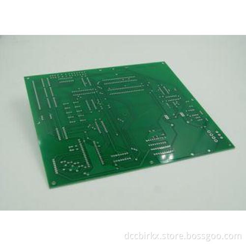 Double Layer Heavy Copper PCB 4 oz Copper Green Solder Mask